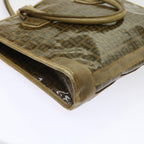 FENDI Zucchino Canvas Tote Bag Brownep1903