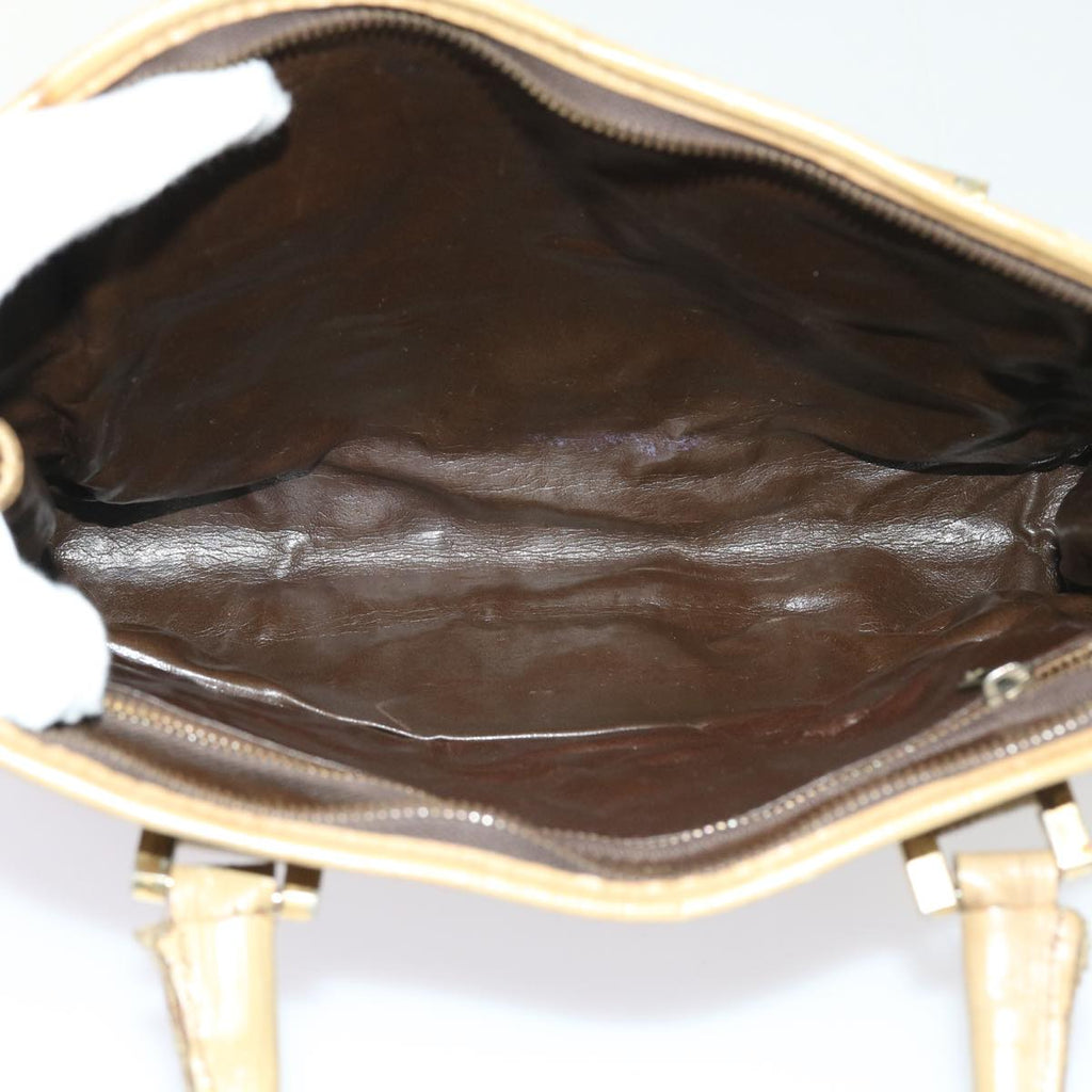 FENDI Zucchino Canvas Tote Bag Brownep1903