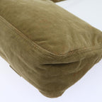 FENDI Mamma Baguette Shoulder Bag Corduroy Brown 21126325 009ep1916