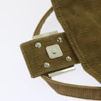 FENDI Mamma Baguette Shoulder Bag Corduroy Brown 21126325 009ep1916