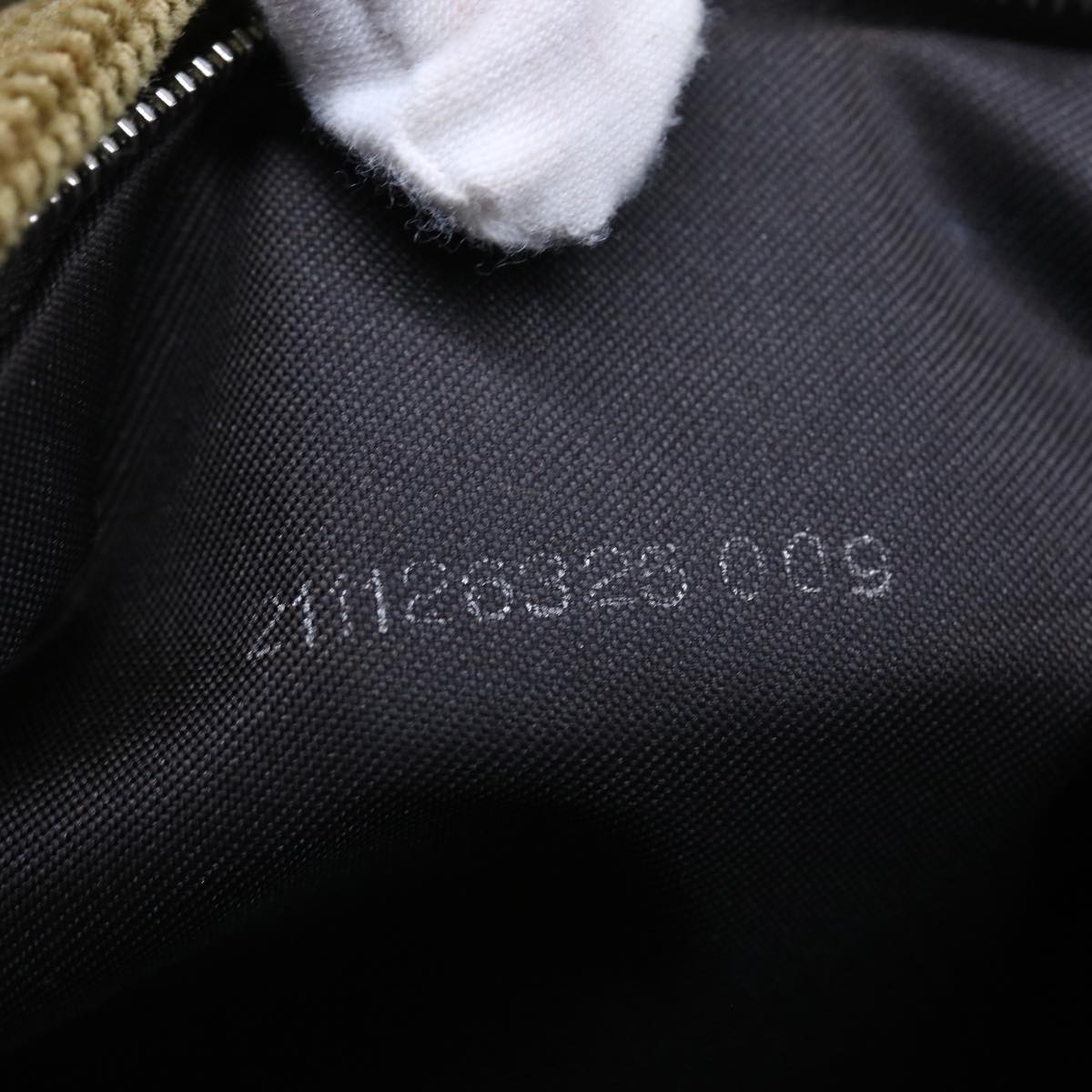 FENDI Mamma Baguette Shoulder Bag Corduroy Brown 21126325 009ep1916