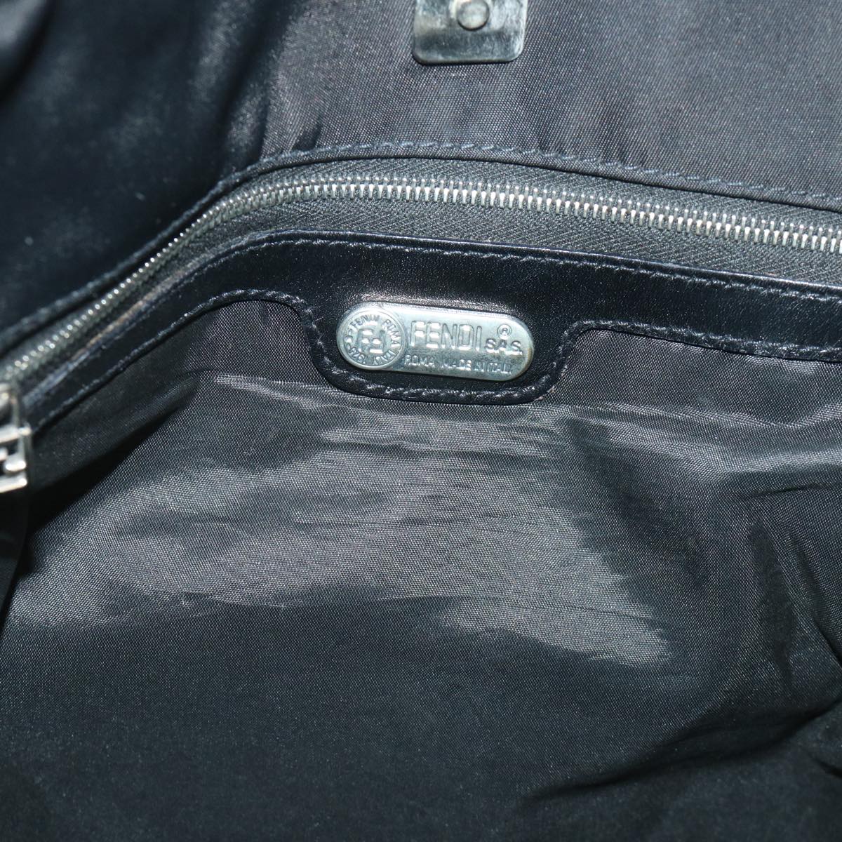 FENDI Tote Bag Nylon Blackep1931