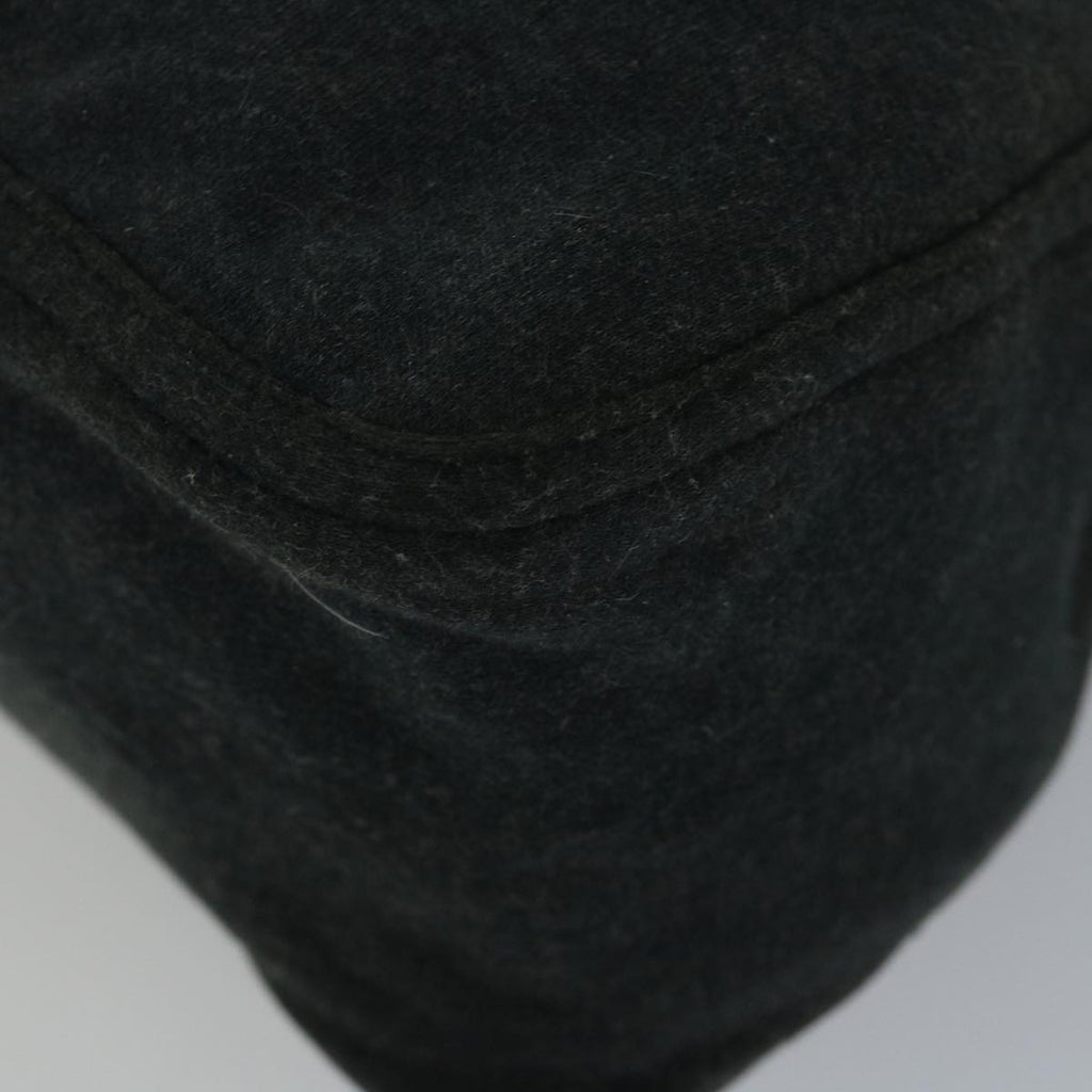 FENDI Mamma Baguette Shoulder Bag Cotton Gray 2305 26325 008ep2054