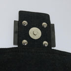 FENDI Mamma Baguette Shoulder Bag Cotton Gray 2305 26325 008ep2054