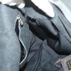 FENDI Mamma Baguette Shoulder Bag Cotton Gray 2305 26325 008ep2054