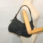 FENDI Mamma Baguette Shoulder Bag Cotton Gray 2305 26325 008ep2054