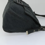 FENDI Mamma Baguette Shoulder Bag Cotton Gray 2305 26325 008ep2054