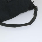 FENDI Mamma Baguette Shoulder Bag Cotton Gray 2305 26325 008ep2054