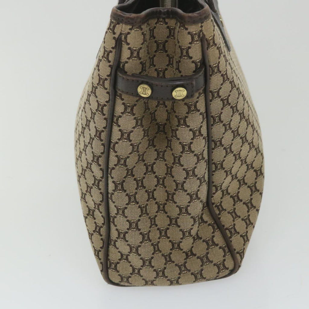 CELINE Macadam Canvas Tote Bag Beige  ep2286
