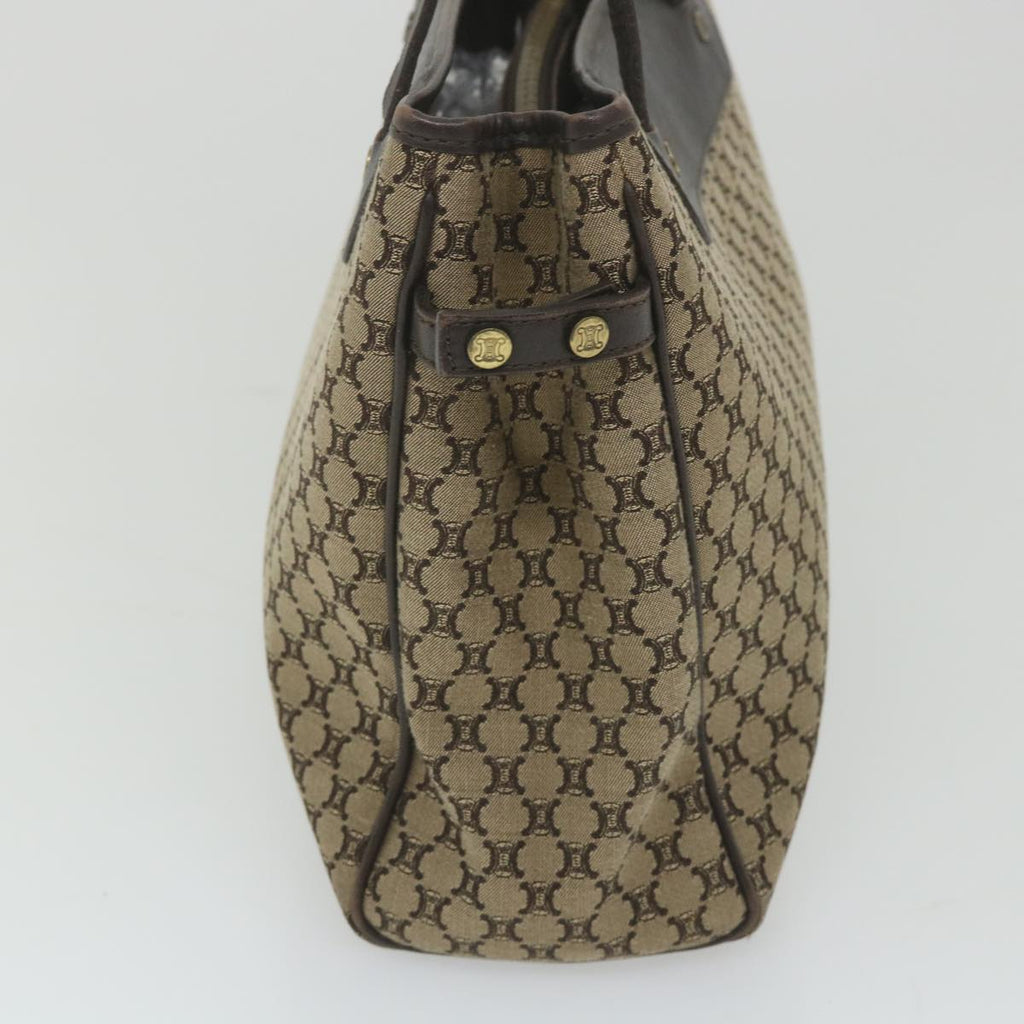 CELINE Macadam Canvas Tote Bag Beige  ep2286