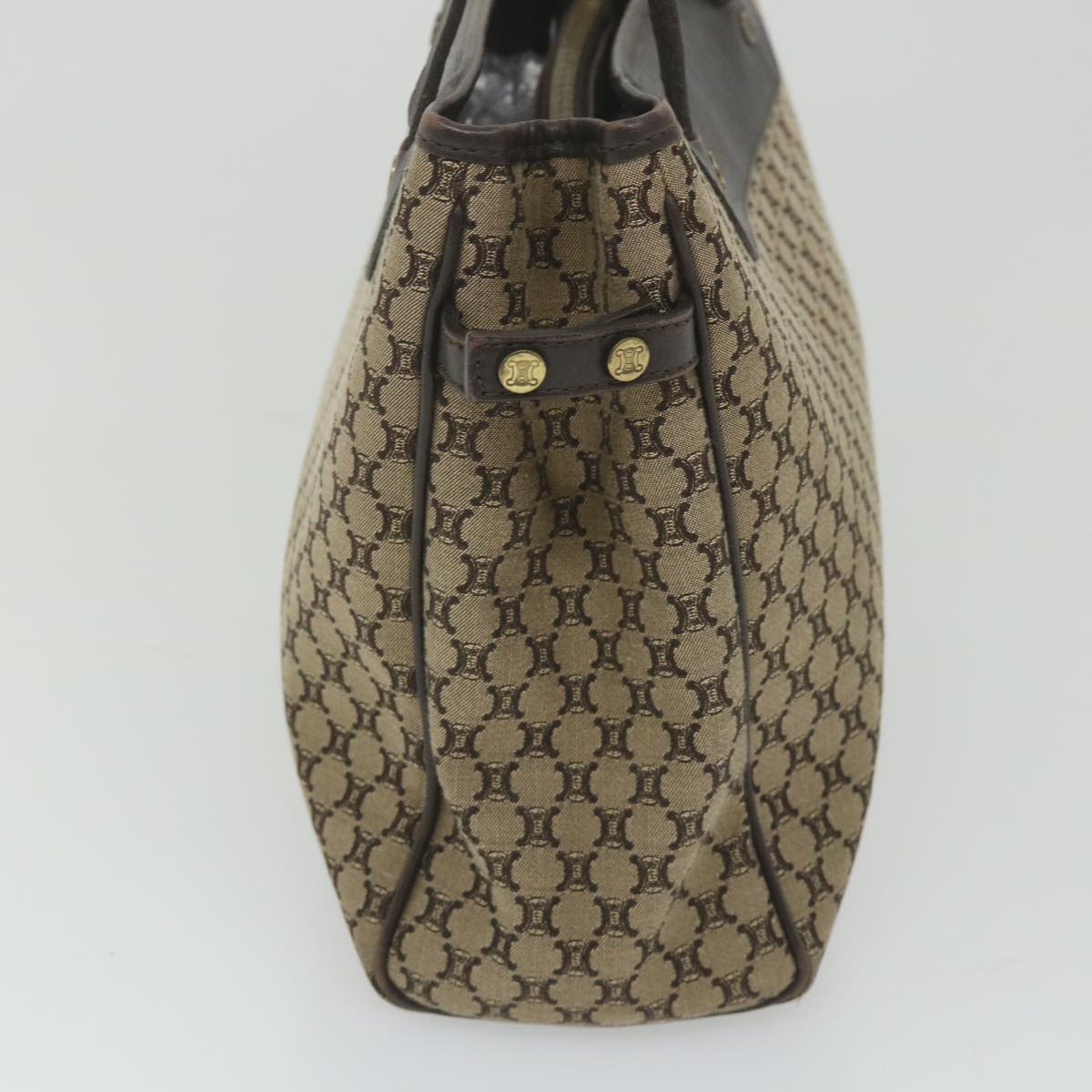 CELINE Macadam Canvas Tote Bag Beige  ep2286