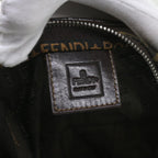 FENDI Zucca Canvas Tote Bag Black Brownep2349