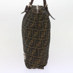 FENDI Zucca Canvas Tote Bag Black Brownep2349