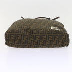 FENDI Zucca Canvas Tote Bag Black Brownep2349
