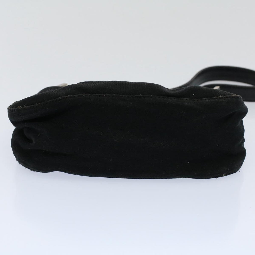 FENDI Mamma Baguette Shoulder Bag Nylon Black 2355 26723 009ep2357