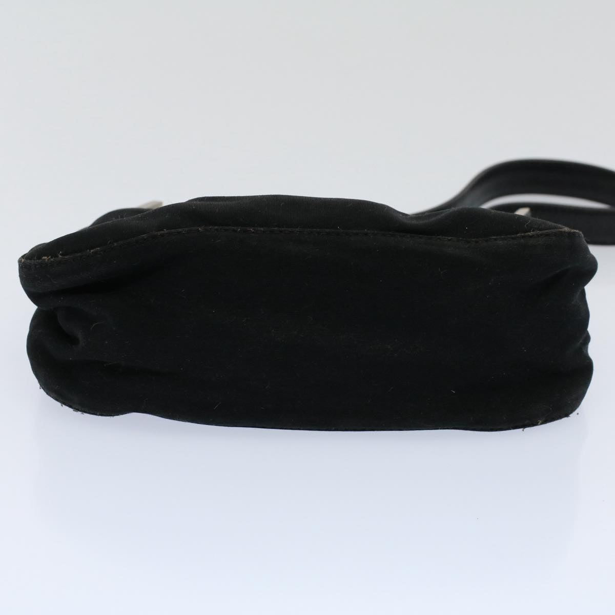 FENDI Mamma Baguette Shoulder Bag Nylon Black 2355 26723 009ep2357