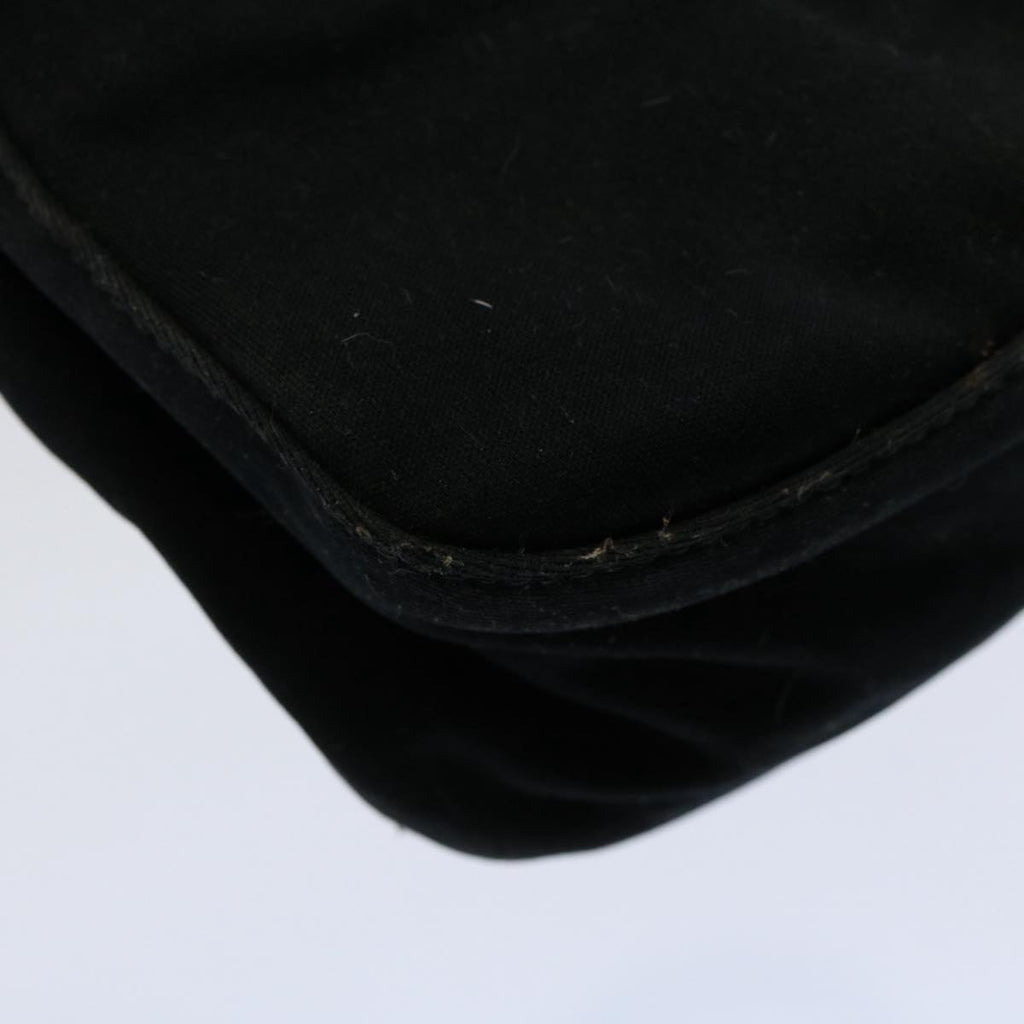 FENDI Mamma Baguette Shoulder Bag Nylon Black 2355 26723 009ep2357