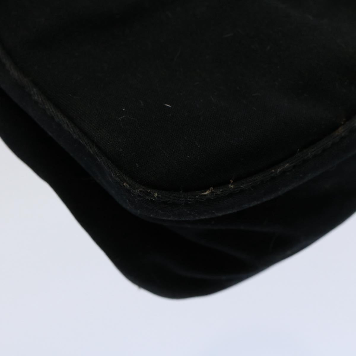 FENDI Mamma Baguette Shoulder Bag Nylon Black 2355 26723 009ep2357