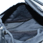 FENDI Mamma Baguette Shoulder Bag Nylon Black 2355 26723 009ep2357