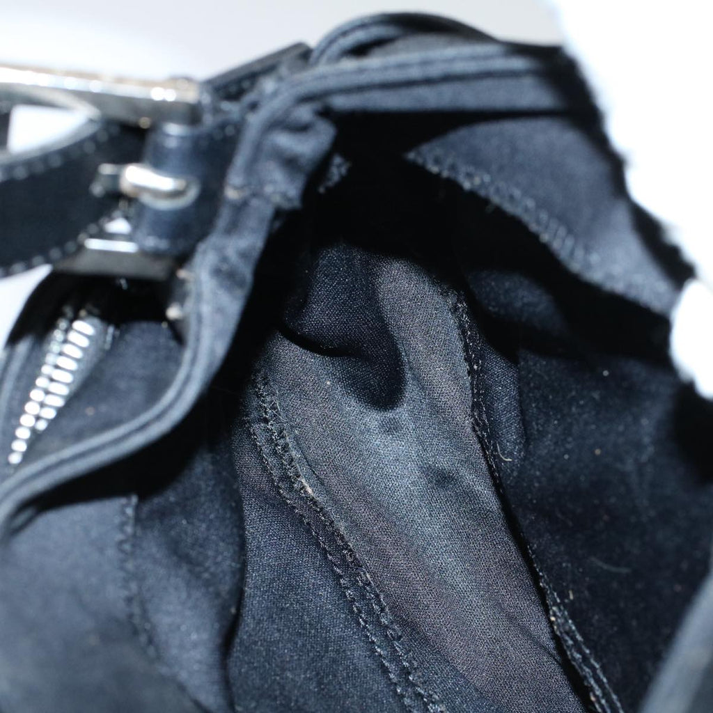 FENDI Mamma Baguette Shoulder Bag Nylon Black 2355 26723 009ep2357