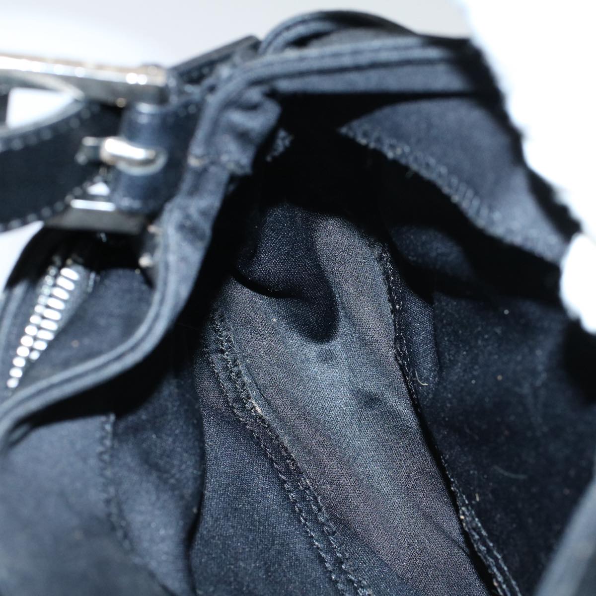 FENDI Mamma Baguette Shoulder Bag Nylon Black 2355 26723 009ep2357