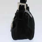 FENDI Mamma Baguette Shoulder Bag Nylon Black 2355 26723 009ep2357