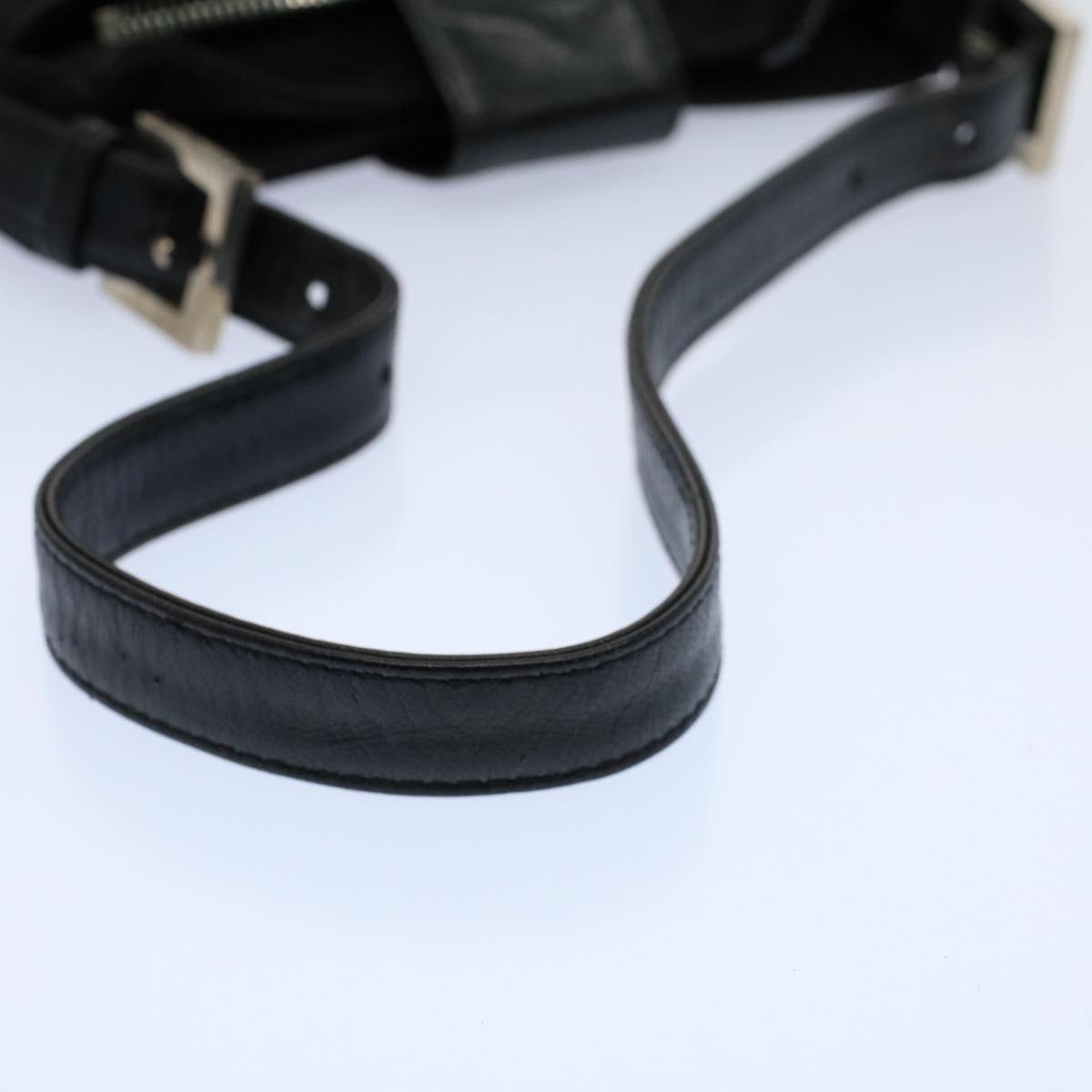 FENDI Mamma Baguette Shoulder Bag Nylon Black 2355 26723 009ep2357