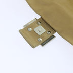 FENDI Mamma Baguette Shoulder Bag Leather Beige 2348 26325 009ep2384