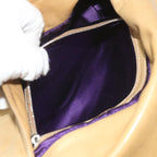 FENDI Mamma Baguette Shoulder Bag Leather Beige 2348 26325 009ep2384