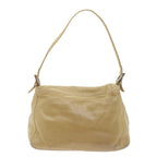 FENDI Mamma Baguette Shoulder Bag Leather Beige 2348 26325 009ep2384