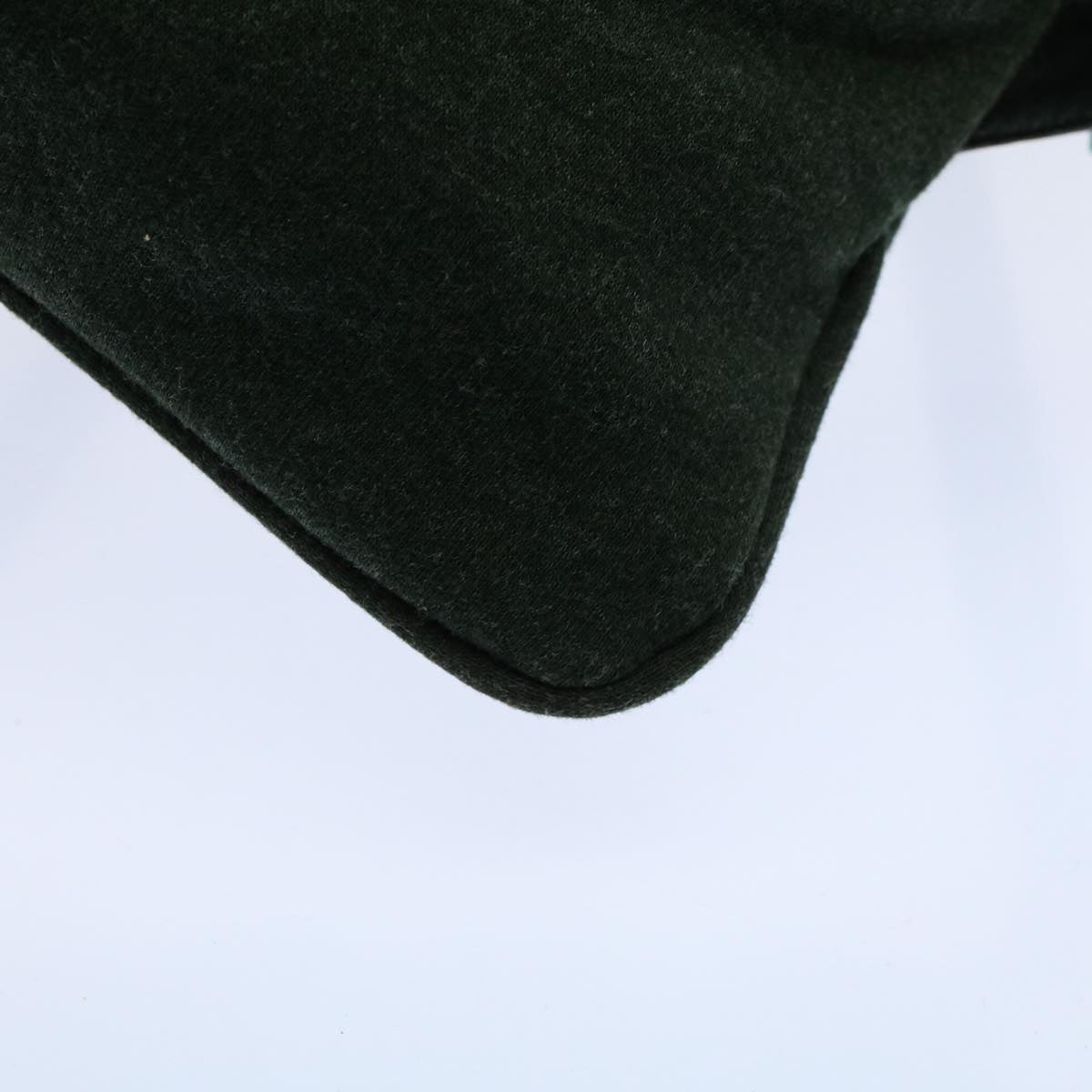 FENDI Mamma Baguette Shoulder Bag Nylon Green 2355 26685 009ep2386