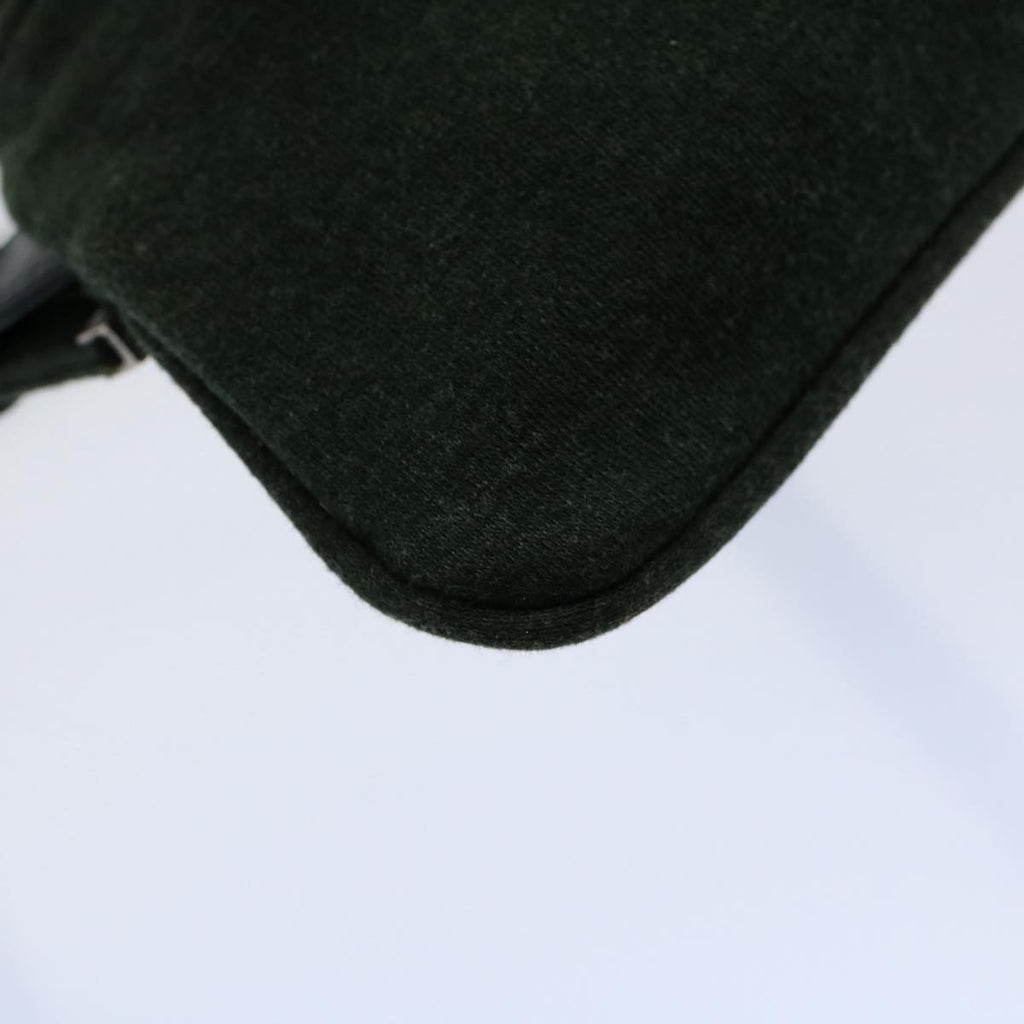 FENDI Mamma Baguette Shoulder Bag Nylon Green 2355 26685 009ep2386