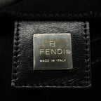 FENDI Mamma Baguette Shoulder Bag Nylon Black 2321 26566 099ep2388