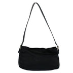 FENDI Mamma Baguette Shoulder Bag Nylon Black 2321 26566 099ep2388