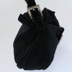 FENDI Mamma Baguette Shoulder Bag Nylon Black 2321 26566 099ep2388