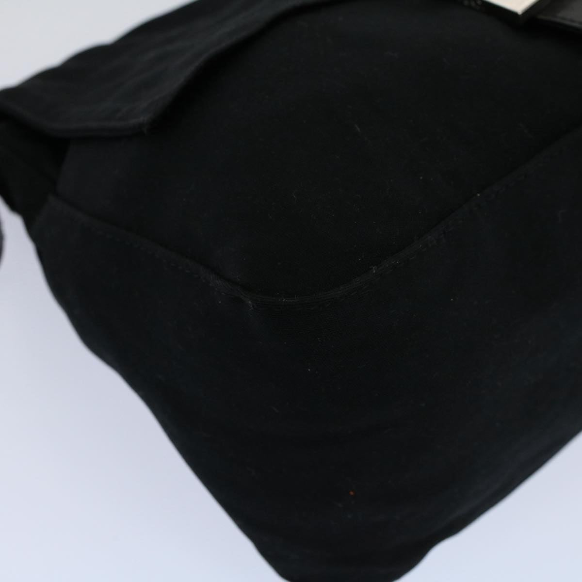 FENDI Mamma Baguette Shoulder Bag Nylon Black 2308 26325 008ep2426