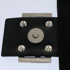 FENDI Mamma Baguette Shoulder Bag Nylon Black 2308 26325 008ep2426