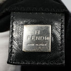 FENDI Mamma Baguette Shoulder Bag Nylon Black 2308 26325 008ep2426