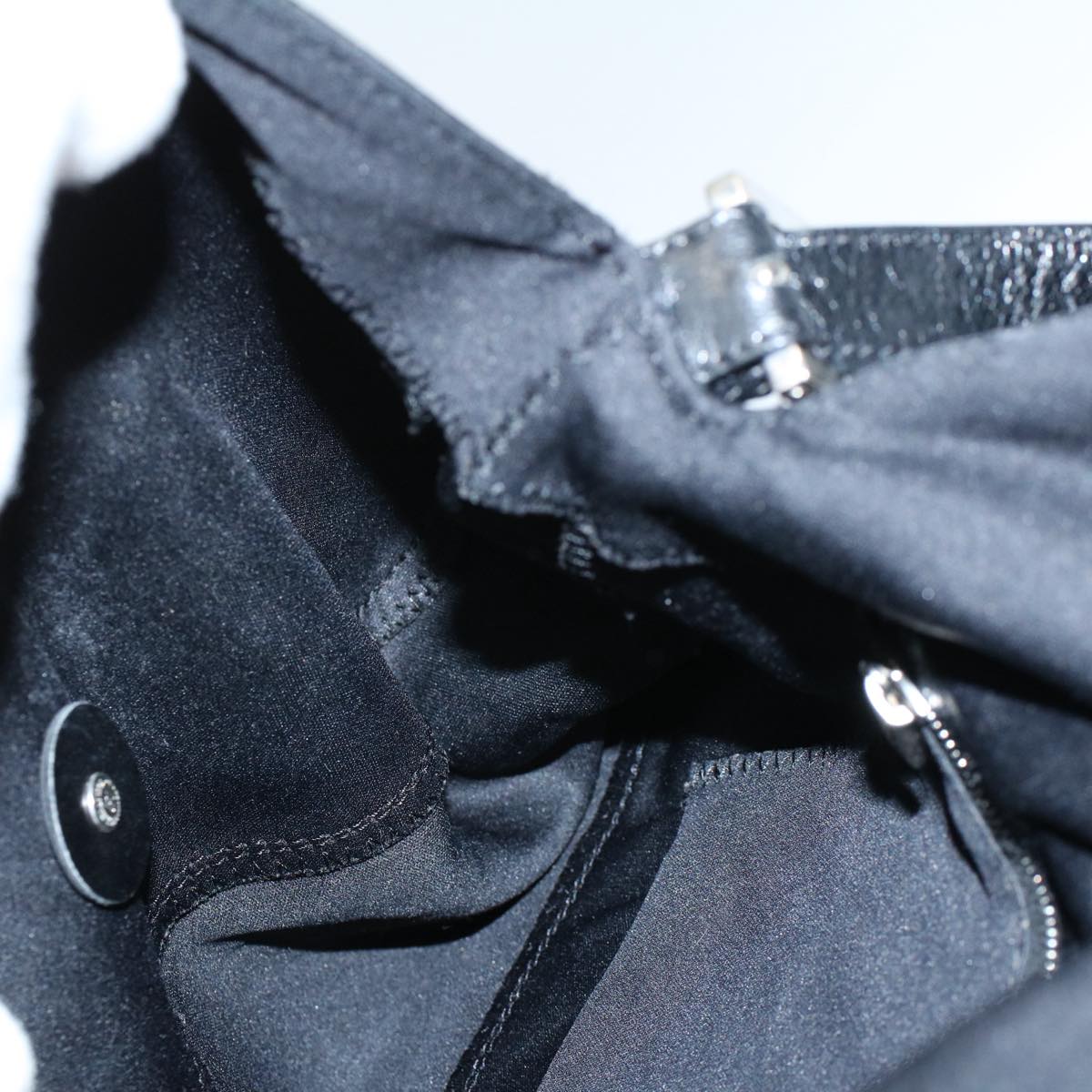 FENDI Mamma Baguette Shoulder Bag Nylon Black 2308 26325 008ep2426