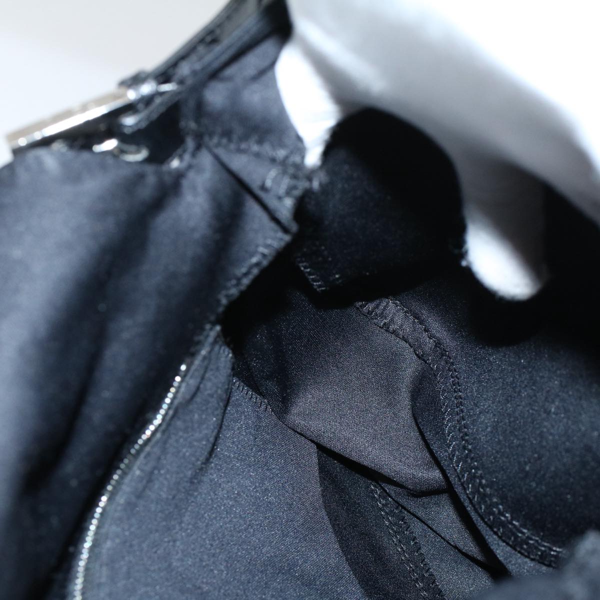 FENDI Mamma Baguette Shoulder Bag Nylon Black 2308 26325 008ep2426