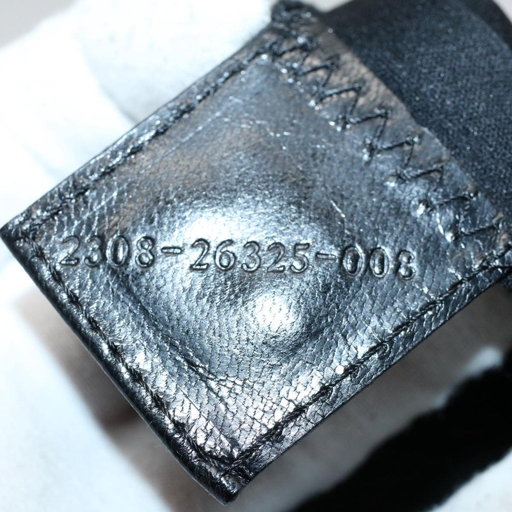 FENDI Mamma Baguette Shoulder Bag Nylon Black 2308 26325 008ep2426