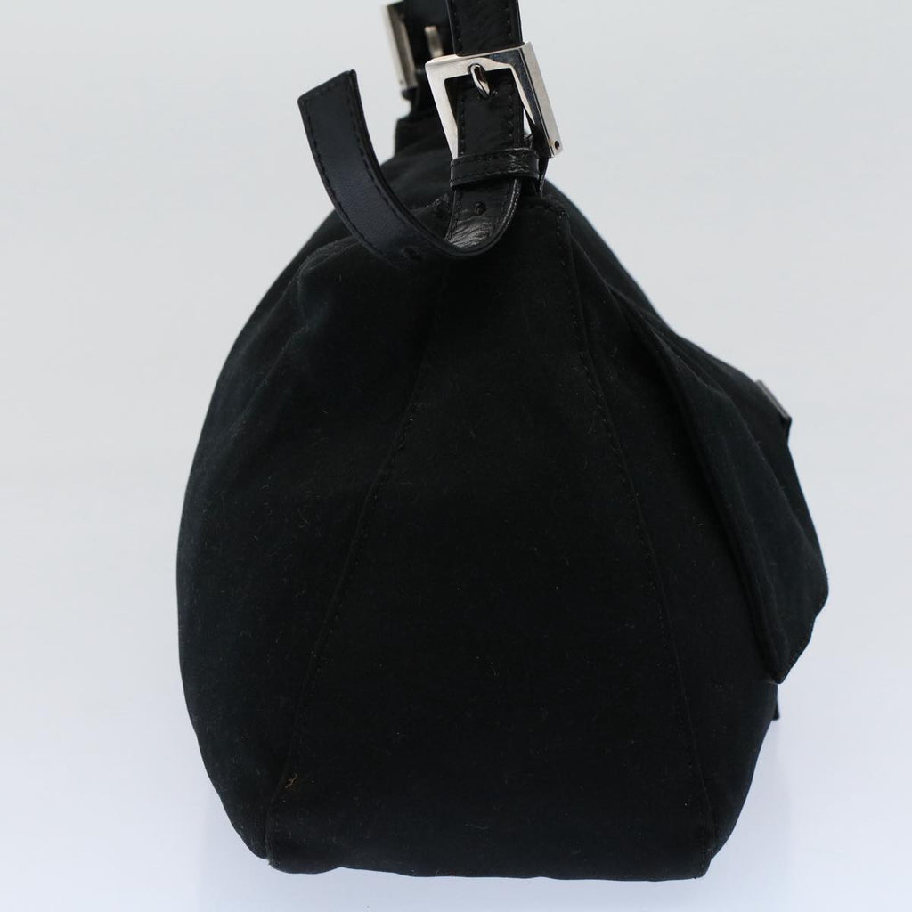 FENDI Mamma Baguette Shoulder Bag Nylon Black 2308 26325 008ep2426