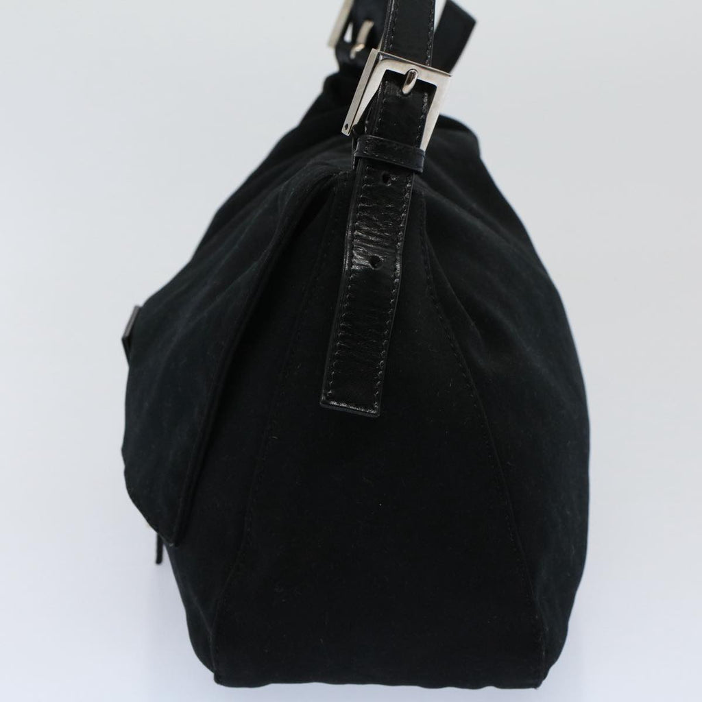 FENDI Mamma Baguette Shoulder Bag Nylon Black 2308 26325 008ep2426