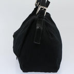 FENDI Mamma Baguette Shoulder Bag Nylon Black 2308 26325 008ep2426