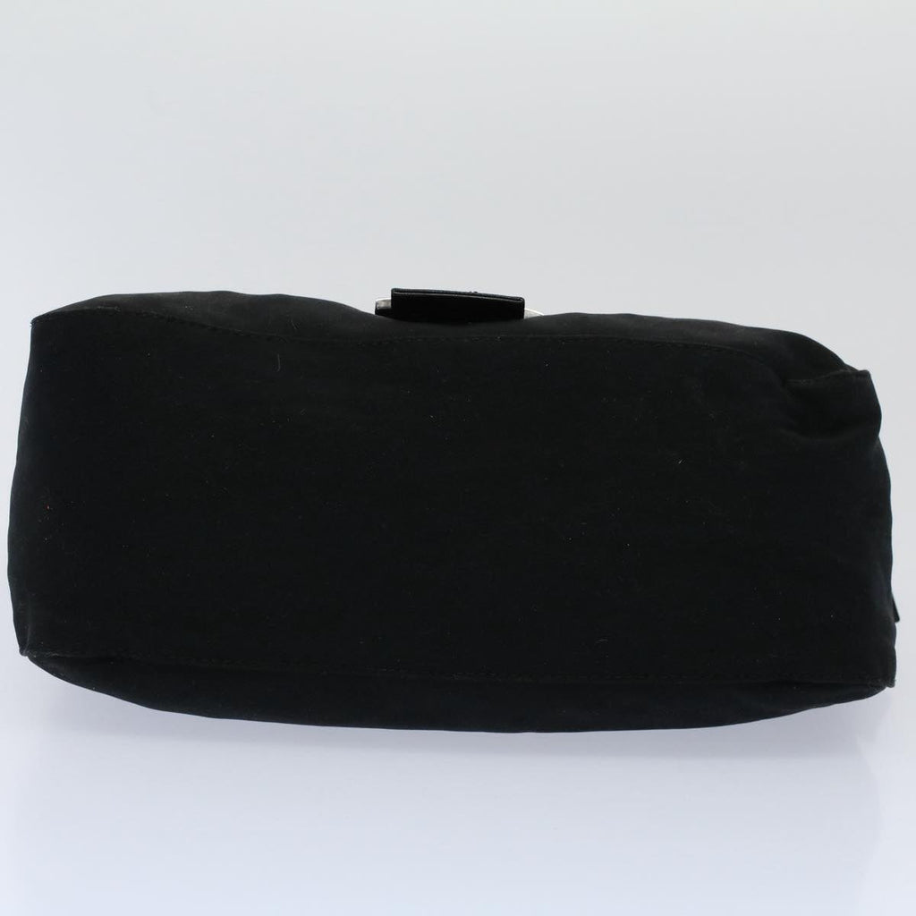 FENDI Mamma Baguette Shoulder Bag Nylon Black 2308 26325 008ep2426