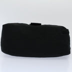 FENDI Mamma Baguette Shoulder Bag Nylon Black 2308 26325 008ep2426