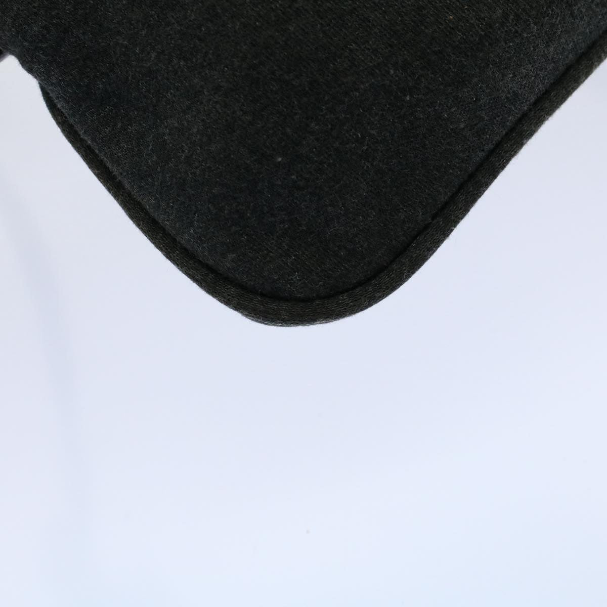 FENDI Mamma Baguette Shoulder Bag Cotton Gray 2354 26685 099ep2430