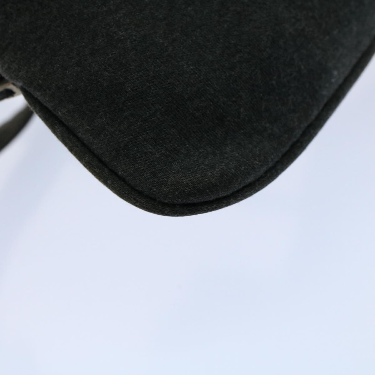 FENDI Mamma Baguette Shoulder Bag Cotton Gray 2354 26685 099ep2430