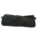 FENDI Mamma Baguette Shoulder Bag Cotton Gray 2354 26685 099ep2430