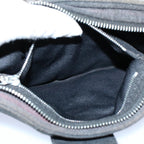 FENDI Mamma Baguette Shoulder Bag Cotton Gray 2354 26685 099ep2430